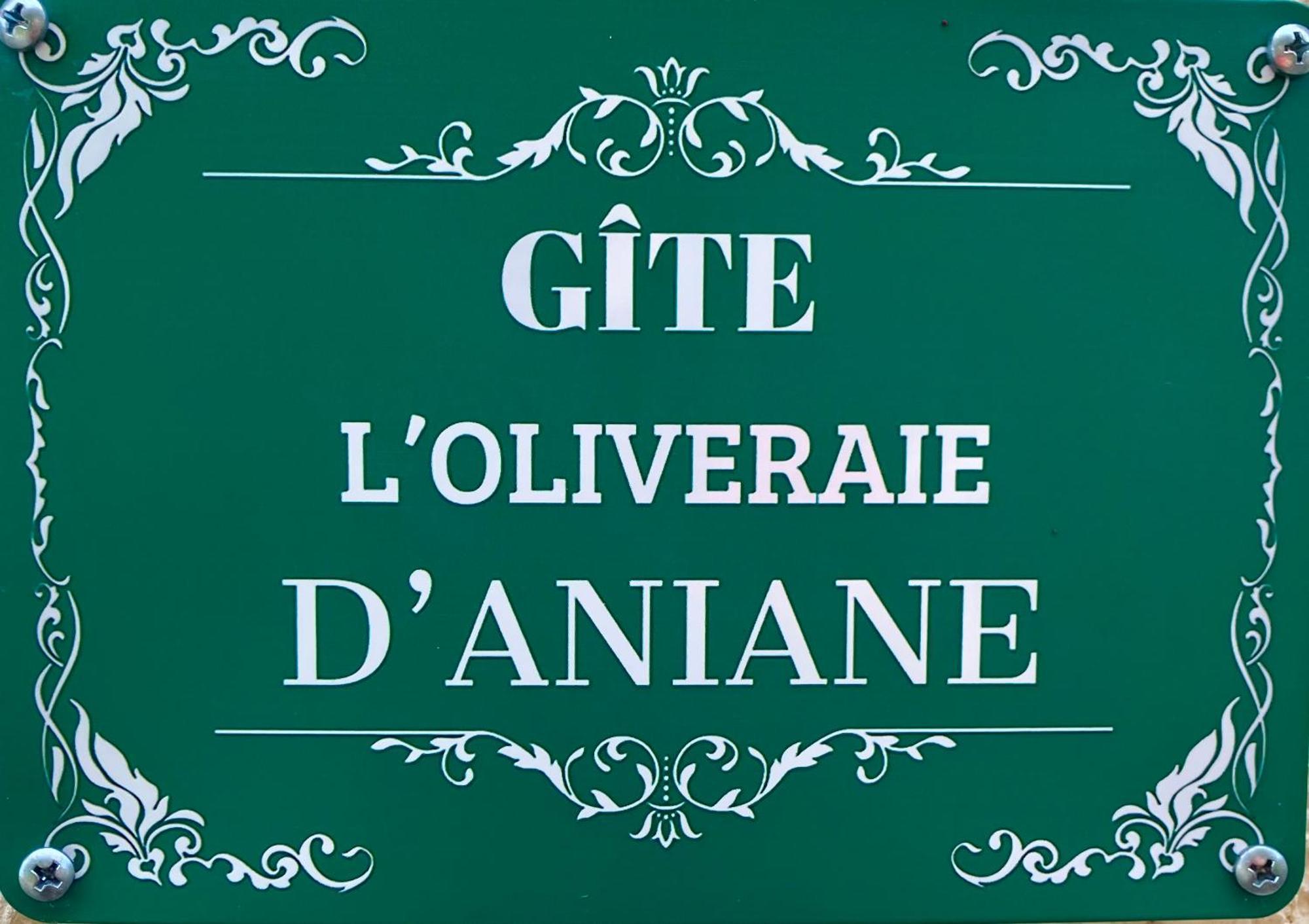 Gite L'Oliveraie D'Aniane 2 Personnes Exteriör bild